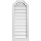 Ekena Millwork Octagonal Top Surface Mount PVC Gable Vent w/ 2"W x 2"P Brickmould Sill Frame, 14"W x 34"H GVPOT14X3403SF - alternate 1